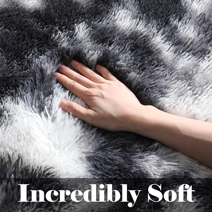 ONASAR Black and White Area Rugs - Image 2