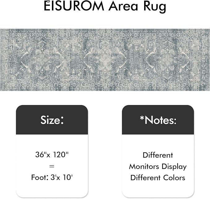 Hallway 3x10 Runner Rug - Image 2