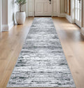Lansny Modern Abstract Runner Rug 2.6x14 by lansny