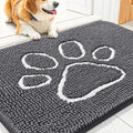 Smiry Dog Door Mat for Muddy Paws, Absorbent Dirt Trapper Non Slip Quick Dry by Smiry