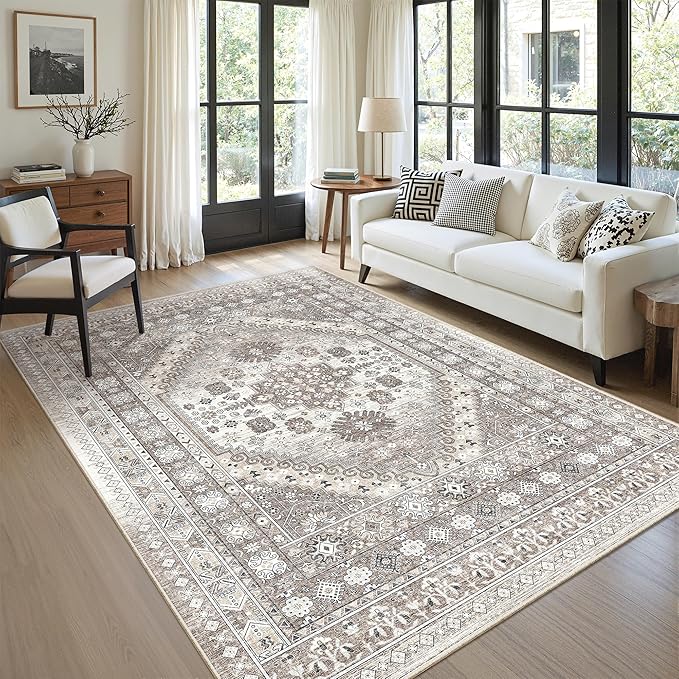 zesthome 6x9 Area Rug, Super Soft Washable Rugs - Image 4