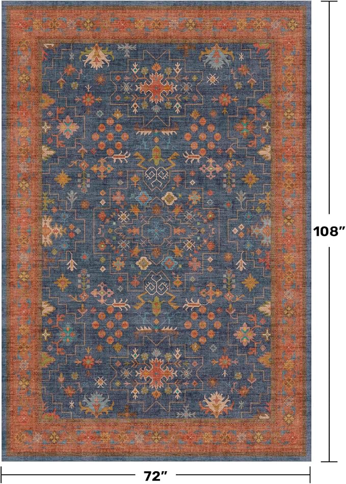 Hazo Haus 6x9 Dining Room Rugs for Under Table - Image 2