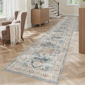 Madane Hallway Runner Rug 2x12, Extra Long Washable Runner Rugs by Madane
