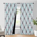 Beauoop 100% Blackout Curtains 96 Inches Long 2 Panels by Beauoop