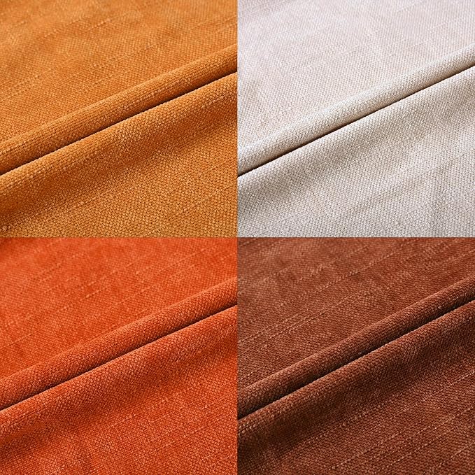Set of 4 Soft Textured Decorative Throw Pillow Covers 20x20 Inch Cozy Farmhouse - Image 7
