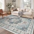 Madane 6x9 Area Rugs for Living Room, Stain Resistant Washable Rugs, Non-Slip by Madane