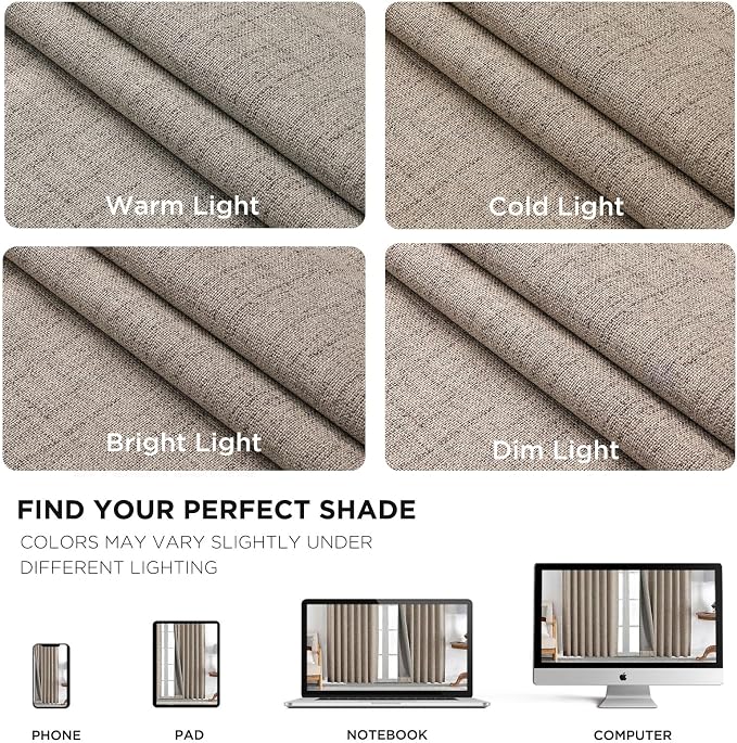 Joydeco Blackout Curtains for Bedroom - Image 9