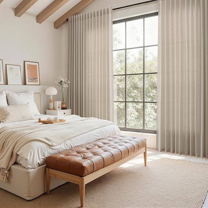 Cobblestone Linen Curtains 84 Inches Long - Image 7