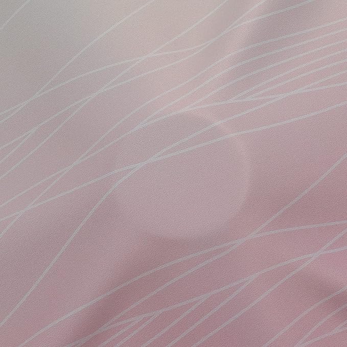 Estelar Textiler Sage Green and Pink Blackout Curtains 84 Inches Long - Image 8