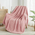 Exclusivo Mezcla Large Waffle Fleece Throw Blanket by ExclusivoMezcla