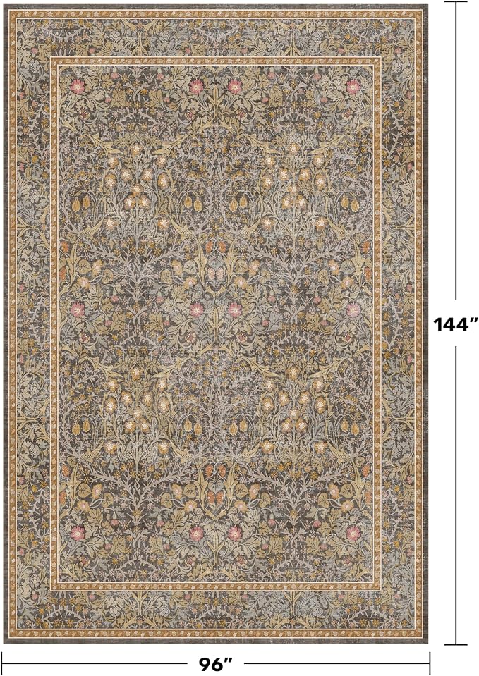 Large 8x12 Boho Living Room Rug - Image 2