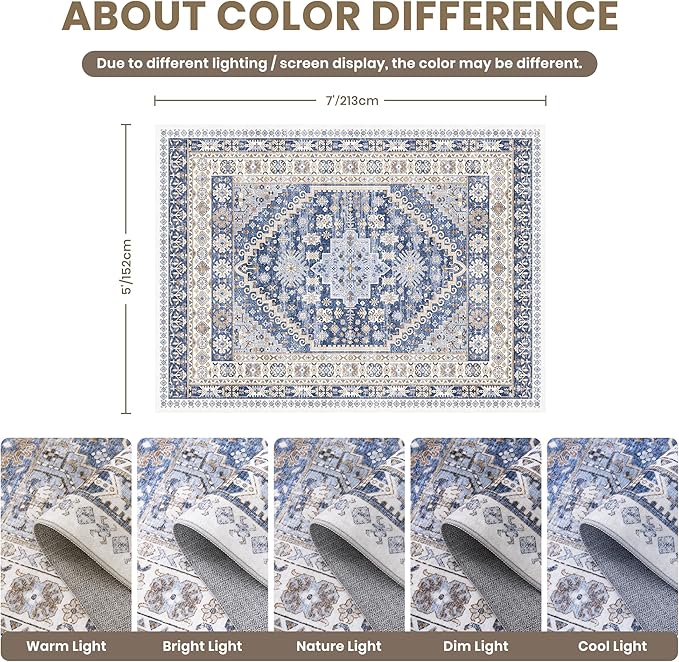 zesthome 5x7 Area Rugs - Image 2