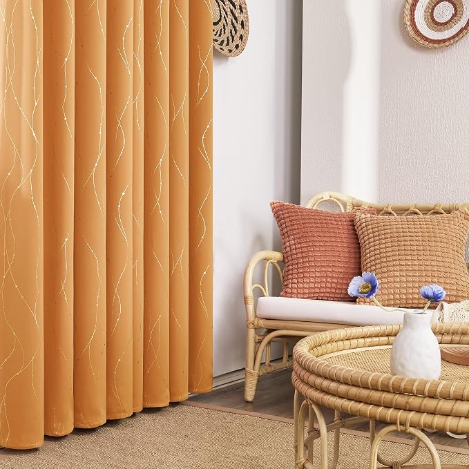 Deconovo Grommet Blackout Curtains - Image 4