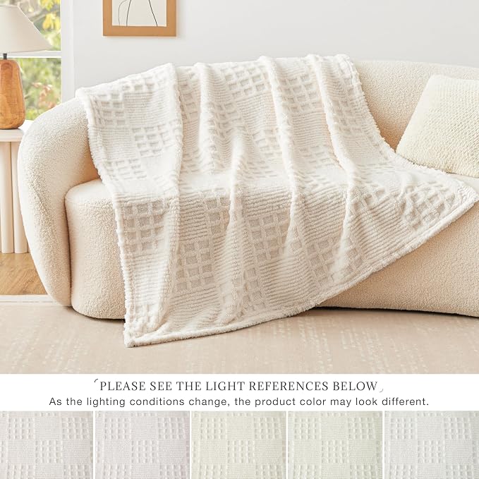 EXQ Home Fleece Throw Blanket for Couch or Bed - Image 6