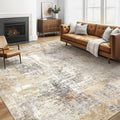 LOONGRUG 6x9 Area Rugs Washable Neutral Modern Abstract Living Room Rug | Soft by LOONGRUG