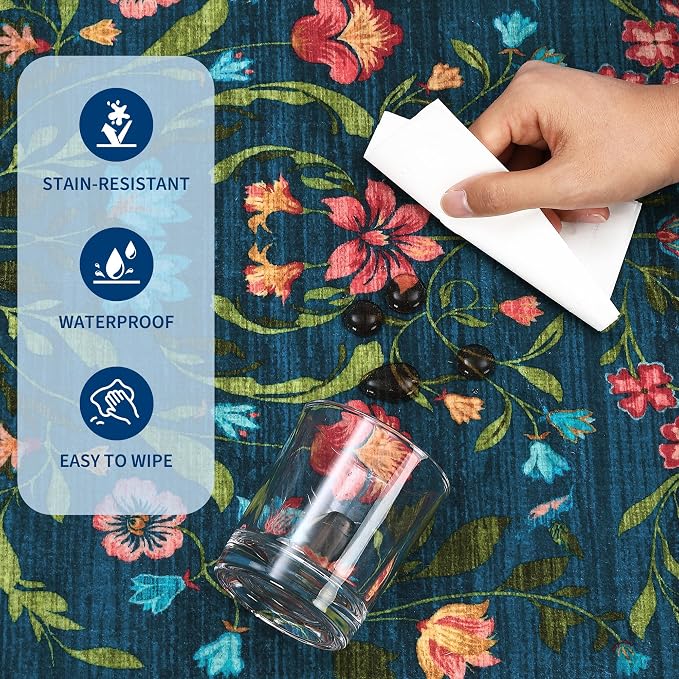 GarveeHome Floral Rug 2x6 Runners - Image 7