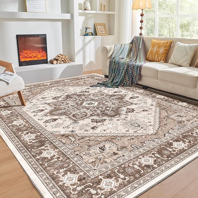 OPPODREAM Soft 10x14 Area Rugs, Washable Rugs 10x14 by OPPODREAM