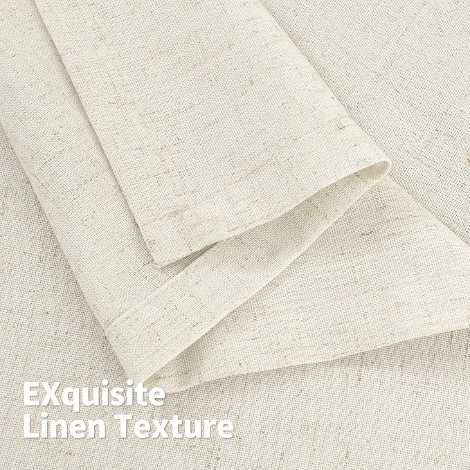 YoungsTex Linen Curtains 84 Inch Length - Image 8