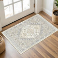 Entryway Rug - 2x3 Washable Rug Runner by Restydon