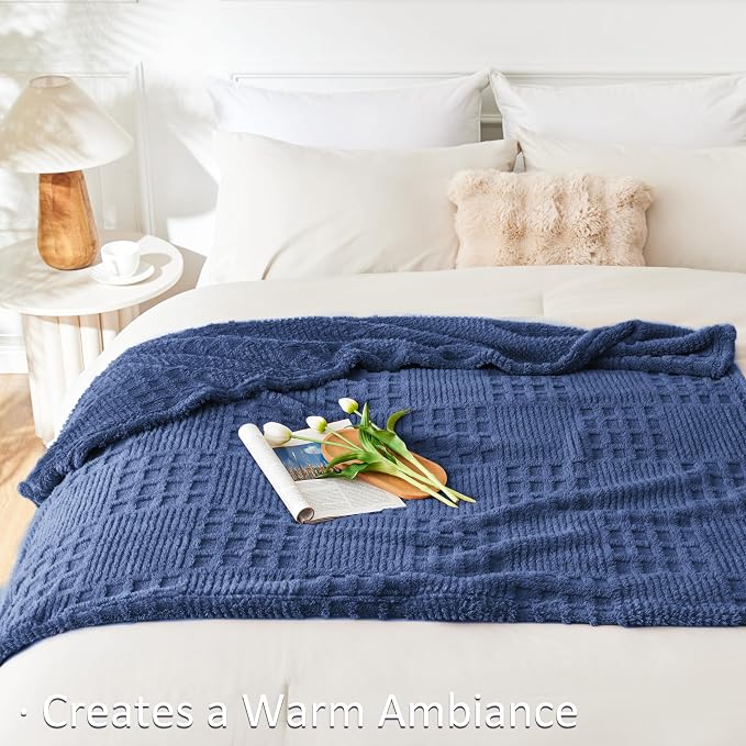 EXQ Home Fleece Throw Blanket for Couch or Bed - Image 5