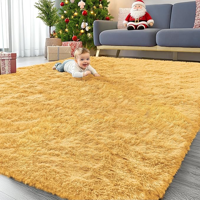 OLANLY 9x12 Machine Washable Large Area Rugs by OLANLY