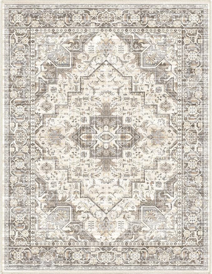 Area Rug Machine Washable Rug 10'x13' by PhonzenuoCarpet