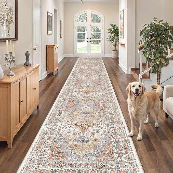 zesthome Washable Runner Rug 2.5x14 by Zesthome