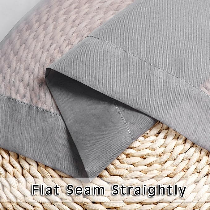 OVZME Grey Sheer Curtains - Image 6