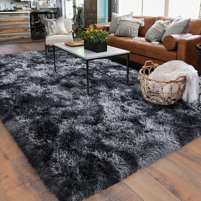Rugs for Living Room 6x9, Soft Shaggy Modern Shag Area Rug for Bedroom - Image 7