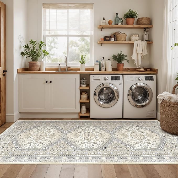 3x10 Runner Rug Non Slip Washable - Image 4