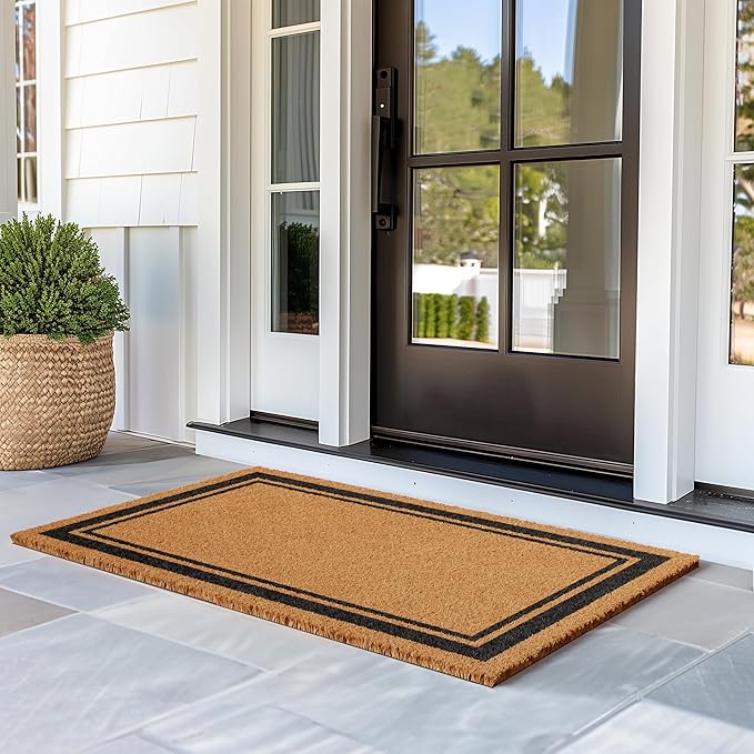 Barnyard Designs Natural Coco Coir Heavy Duty Backing Doormat - Image 2