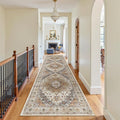 Madane 3x12 Hallway Runner Rug, Non Slip Washable 12ft Runner by Madane