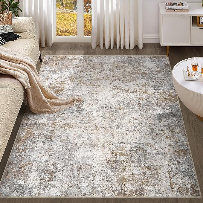 UERMEI 4x6 Area Rug Living Room Rugs - Image 7