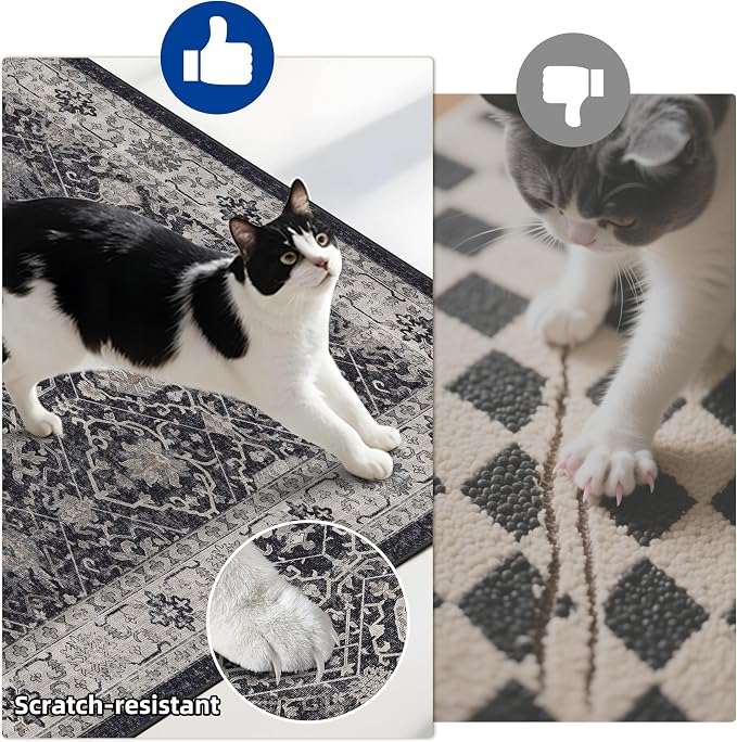 Kitchen Sink Rugs Set 0f 2: Washable Non-Slip Hardwood Floor Mat - Image 7