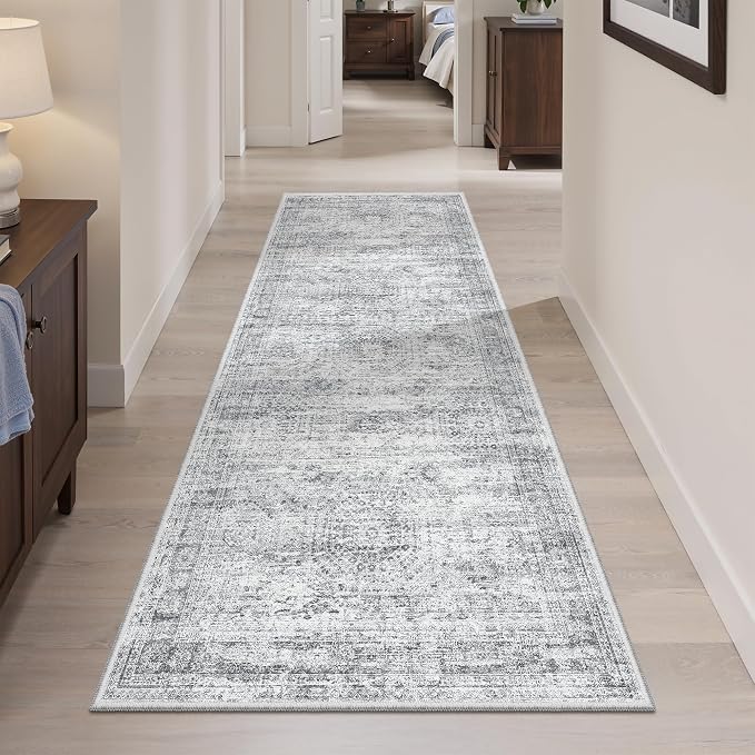 Runner Rug 2'x6' Washable Non-Slip Runner Rugs - Image 3