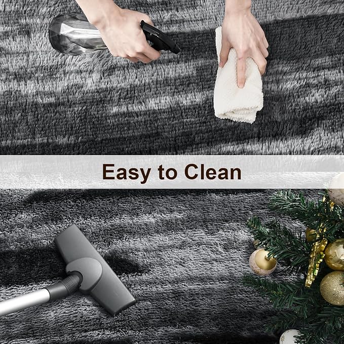 TWINNIS Super Soft Shaggy Rugs Fluffy Carpets, 6x9 Feet, Indoor Modern Plush - Image 6