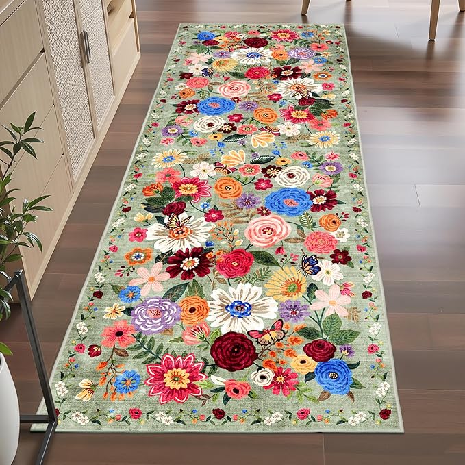 Rug for Hallways Kitchen Rug 3x7, Non Slip Washable Rugs - Image 5