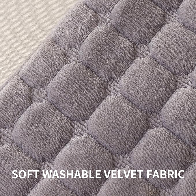 Velvet Throw Pillow Covers 12×20 Inch Decorative Pillows Cover Neutral Soft - Image 4