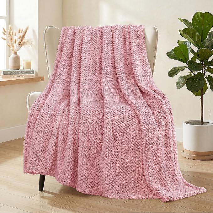 Whale Flotilla Extra Large Fuzzy Fleece Throw Blanket by WHALEFLOTILLA