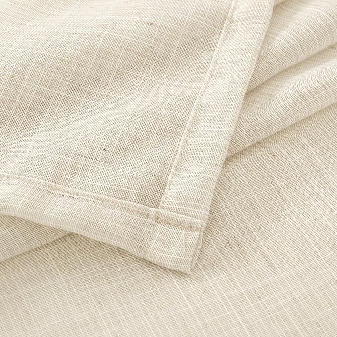 BGment Linen Curtains 102 Inches Long - Image 9