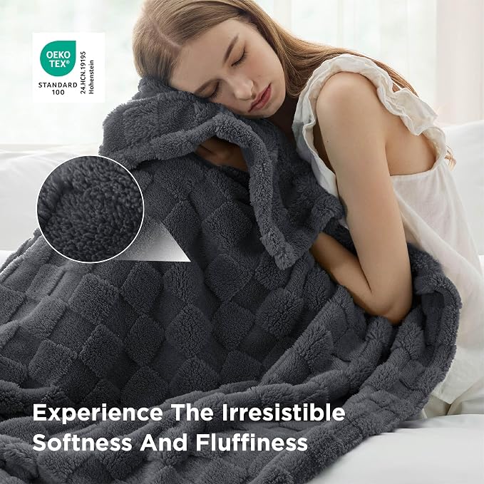 Bedsure GentleSoft Blankets Queen Size - Image 4