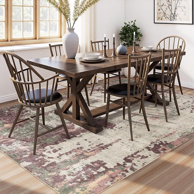UERMEI 8x10 Area Rug Living Room Rugs - Image 4
