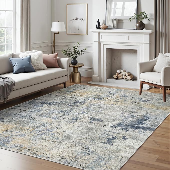 Soalmost 6x9 Abstract Area Rugs - Image 2