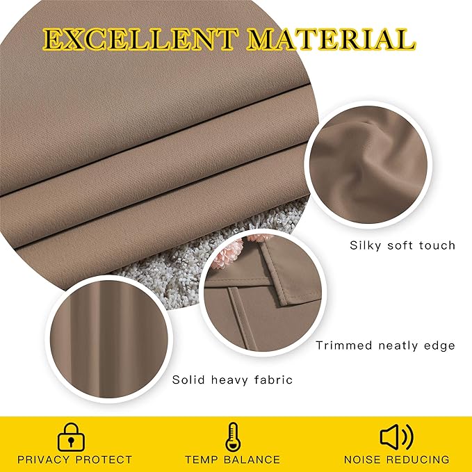 NICETOWN Insulated Blackout Curtains and Drapes - Image 5