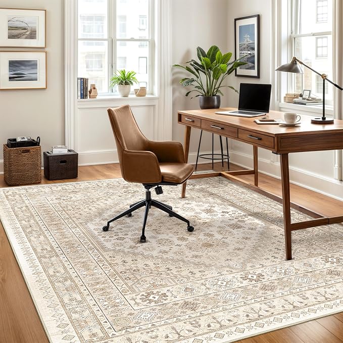 Area Rugs 5x7, Ultra-Thin Washable Rugs - Image 4