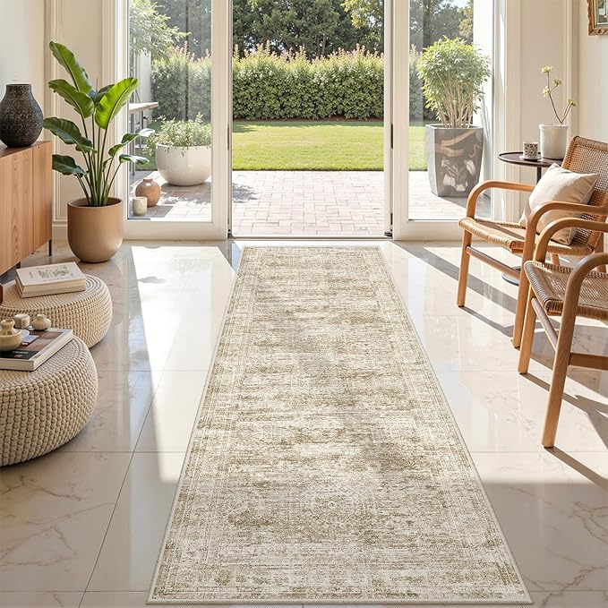 2x7 Runner Rug Non Slip, Thin Entryway Washable Rug - Image 5
