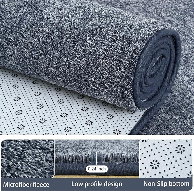 AROGAN Washable 2x6 Runner Rug for Hallway, Long Runner Rugs wtih Soft Memory - Image 3