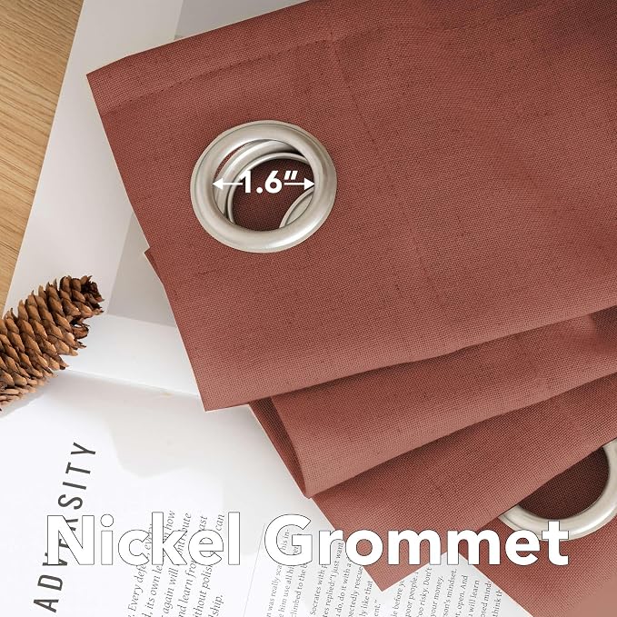 H.VERSAILTEX Living Room Linen Curtains - Image 5