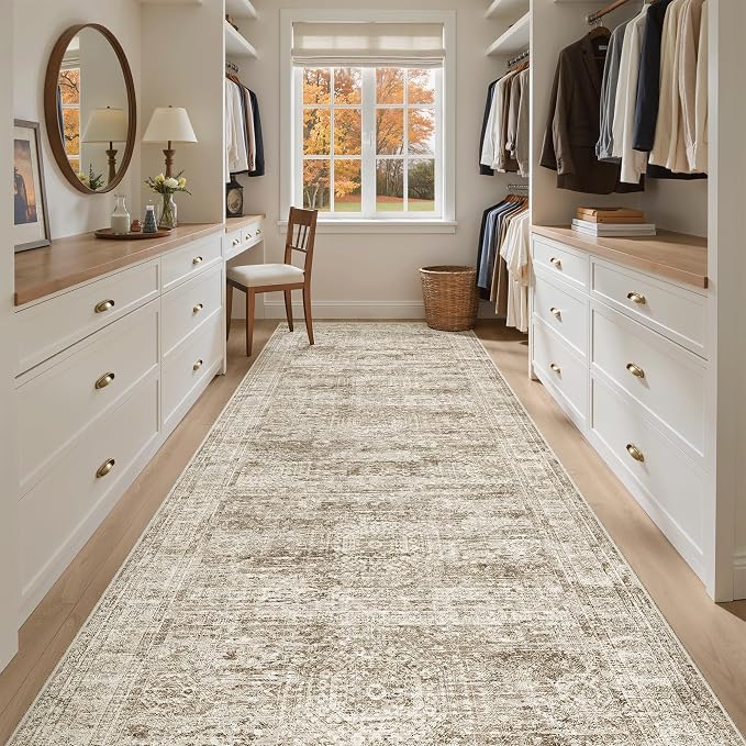 4x12 Wide Hallway Runners: Washable 12ft Runner Rug - Image 3