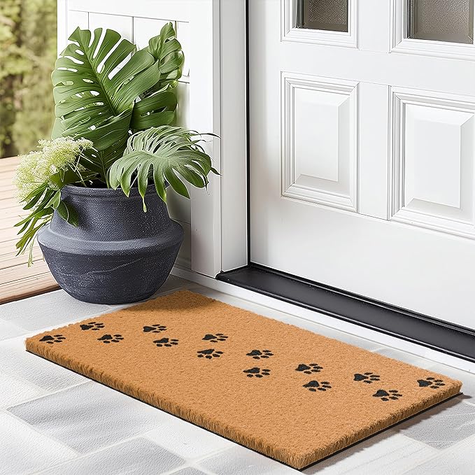 Barnyard Designs Natural Coco Coir Heavy Duty Backing Doormat - Image 2